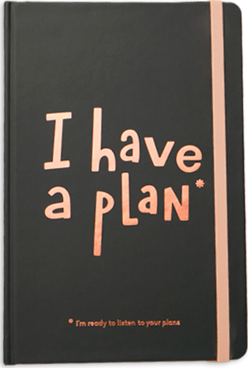 Мини-планер I HAVE A PLAN черный Мини-планер I HAVE A PLAN черный