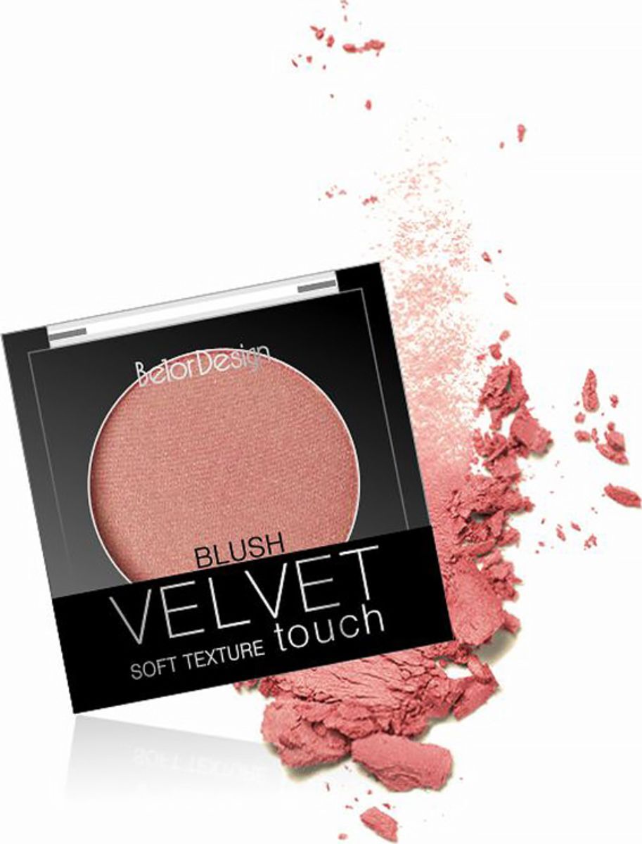 Характеристики Румяна Belor Design Velvet Touch, тон 101, нежный персик ...