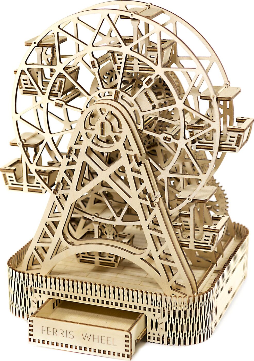 Конструктор из дерева. 3d пазл Ferris Wheel. Конструктор деревянное Ferris Wheel. Колесо обозрения Wooden City. Сборная деревянная модель 