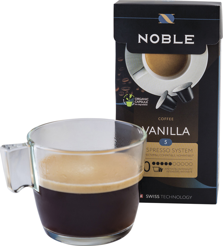 фото Капсулы Noble Vanilla, для системы Nespresso (10шт.)