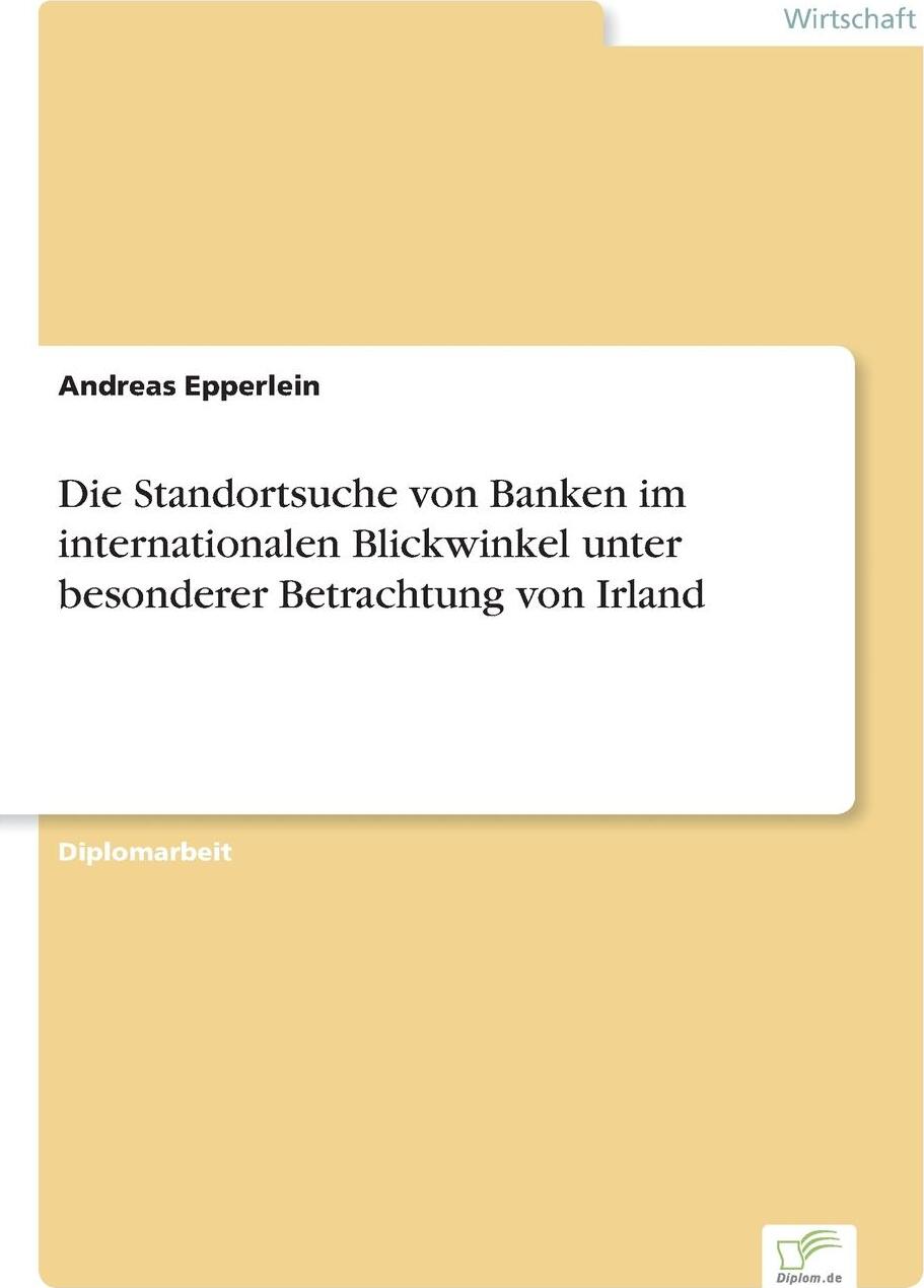 фото Die Standortsuche von Banken im internationalen Blickwinkel unter besonderer Betrachtung von Irland