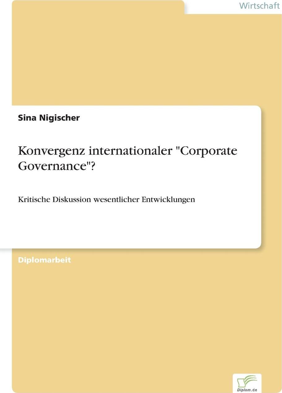 фото Konvergenz internationaler "Corporate Governance"?