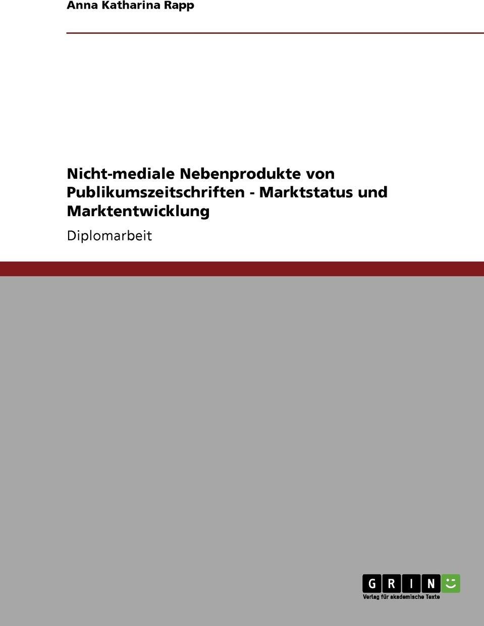 фото Nicht-mediale Nebenprodukte von Publikumszeitschriften - Marktstatus und Marktentwicklung