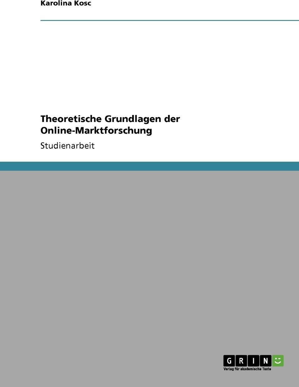 фото Theoretische Grundlagen der Online-Marktforschung