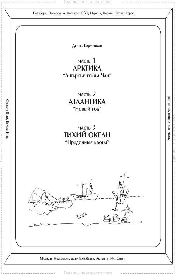 фото Часть 1. Арктика. Антарктический чай. Часть 2. Атлантика. Новый год. Часть 3. Тихий океан. Придонные кроты