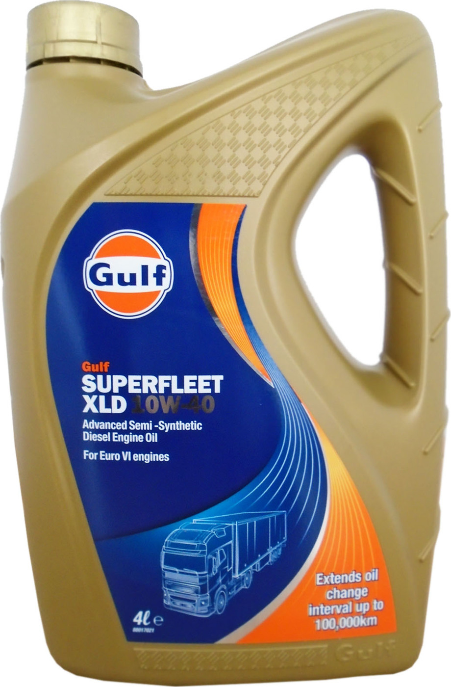 фото Моторное масло GULF Superfleet XLD SAE 10W-40 (4л)