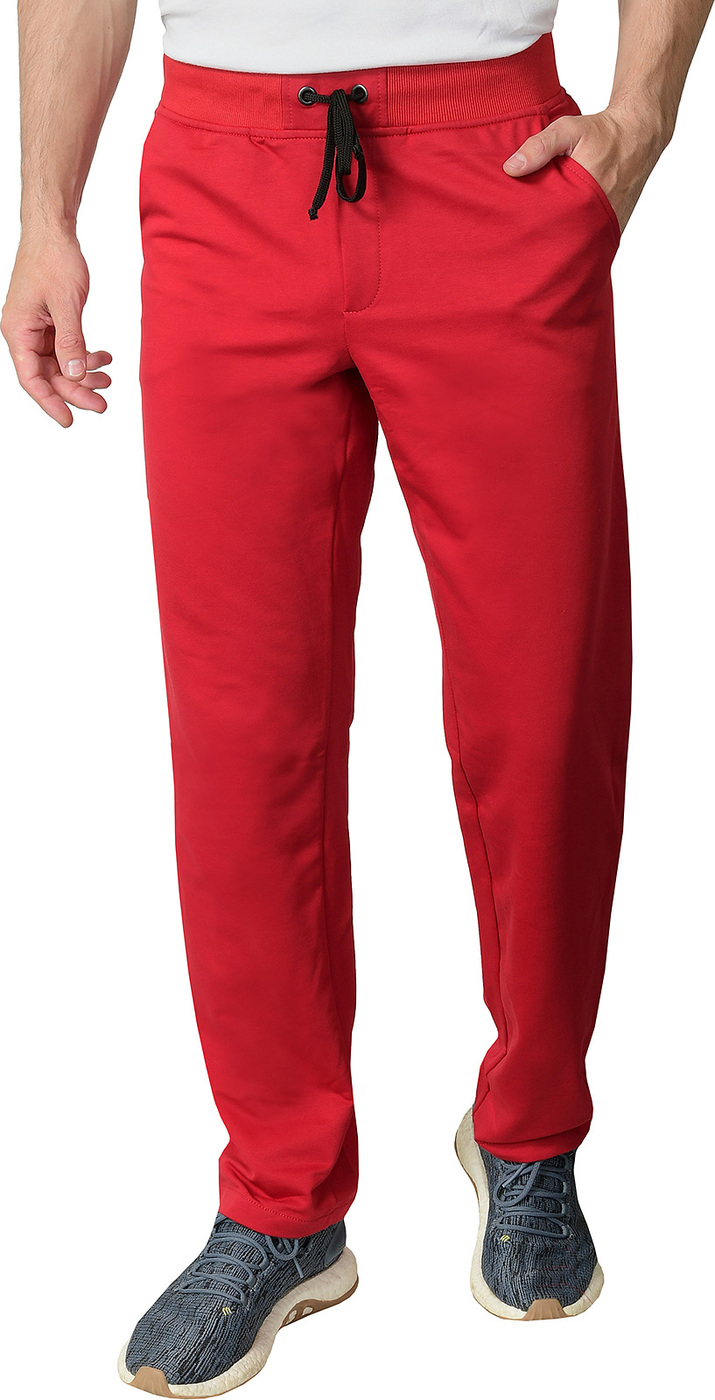 Красные брюки мужские