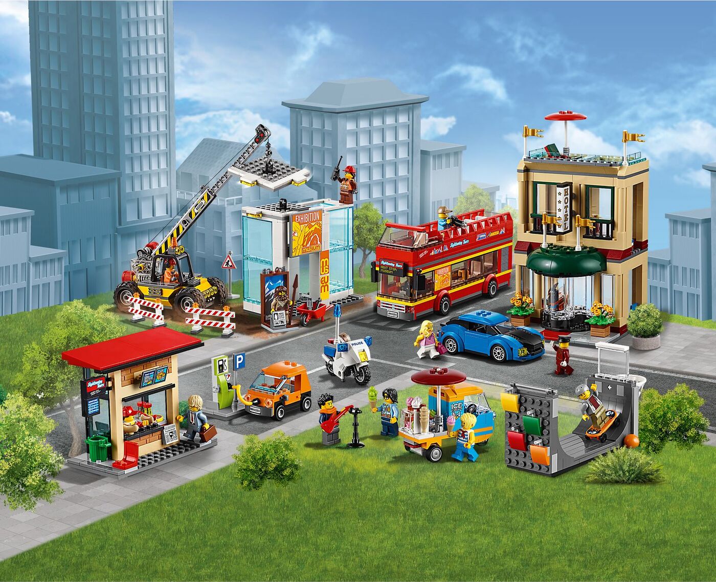 Конструктор LEGO City 60200 столица