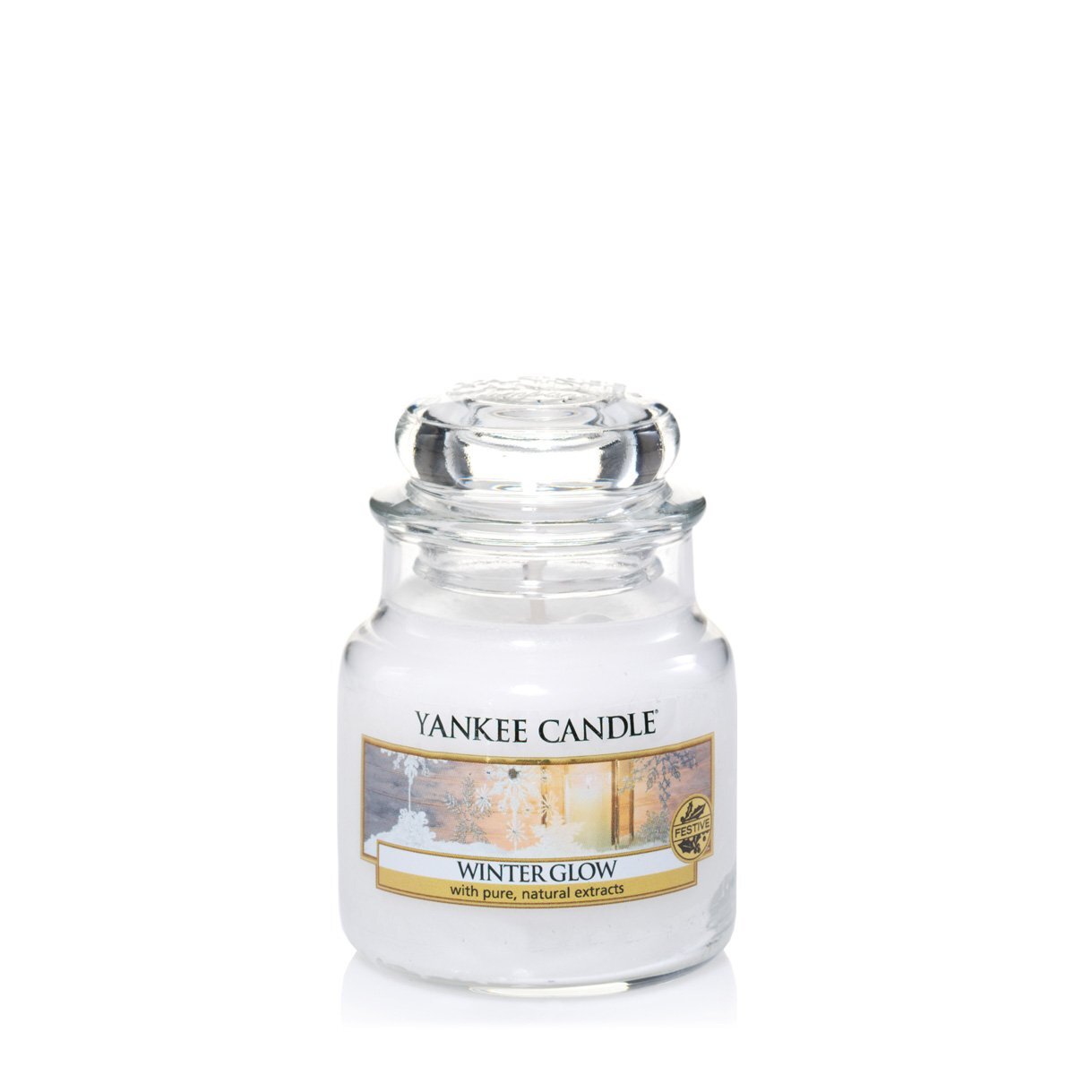 winter glow candle