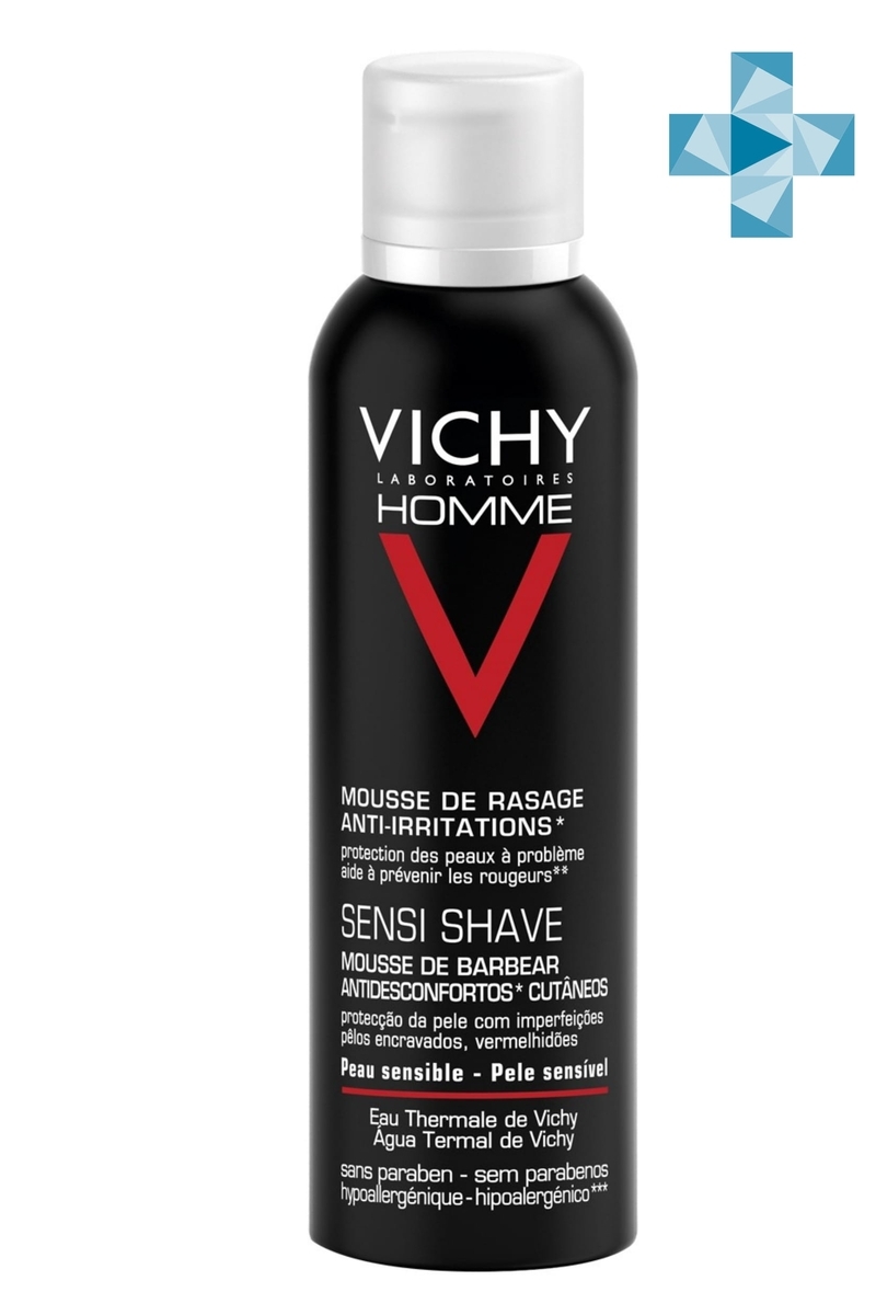 Vichy бальзам смягчающий после бритья vichy homme