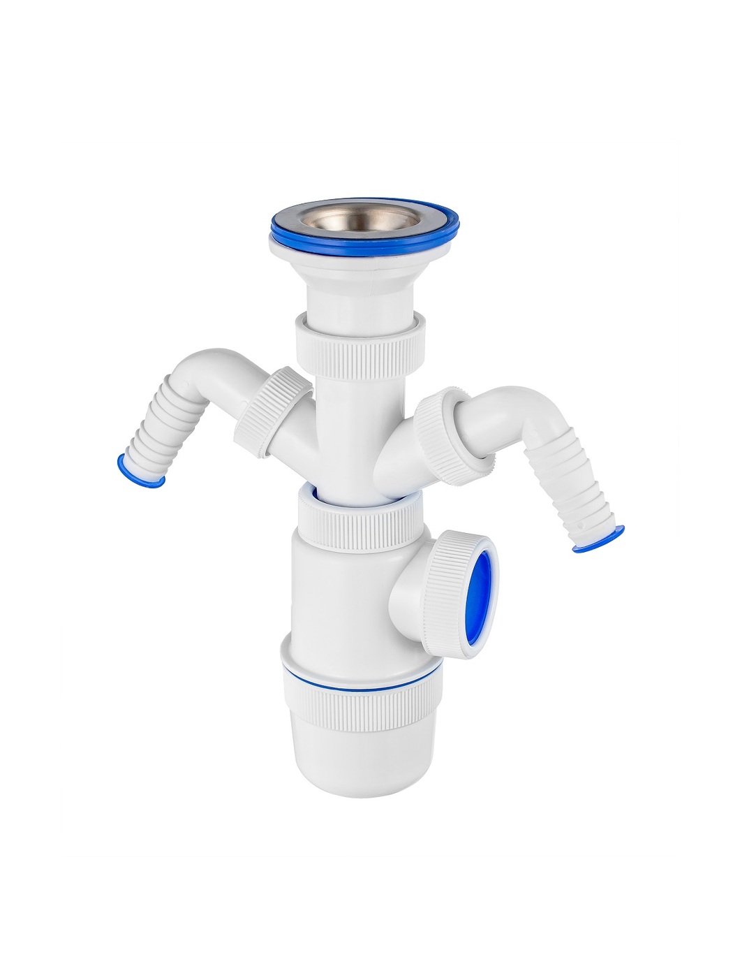 сифон для ванн мини элит с гибкой трубой (1 1/2-d40/50мм) wirquin. сифон virplast мини элит. д. сифон для раковины wirquin pro 30718002. 112мм (граником).