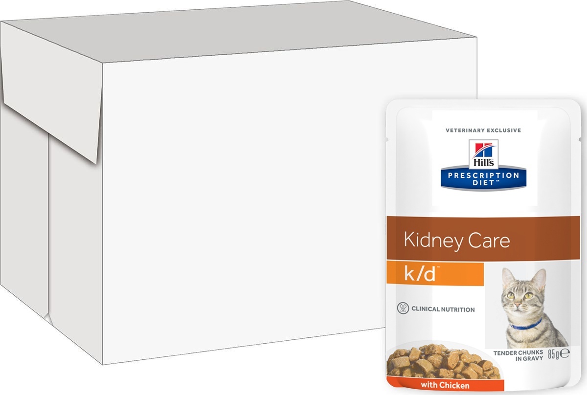 Влажный диетический корм для кошек Hill's Prescription Diet k/d Kidney ...