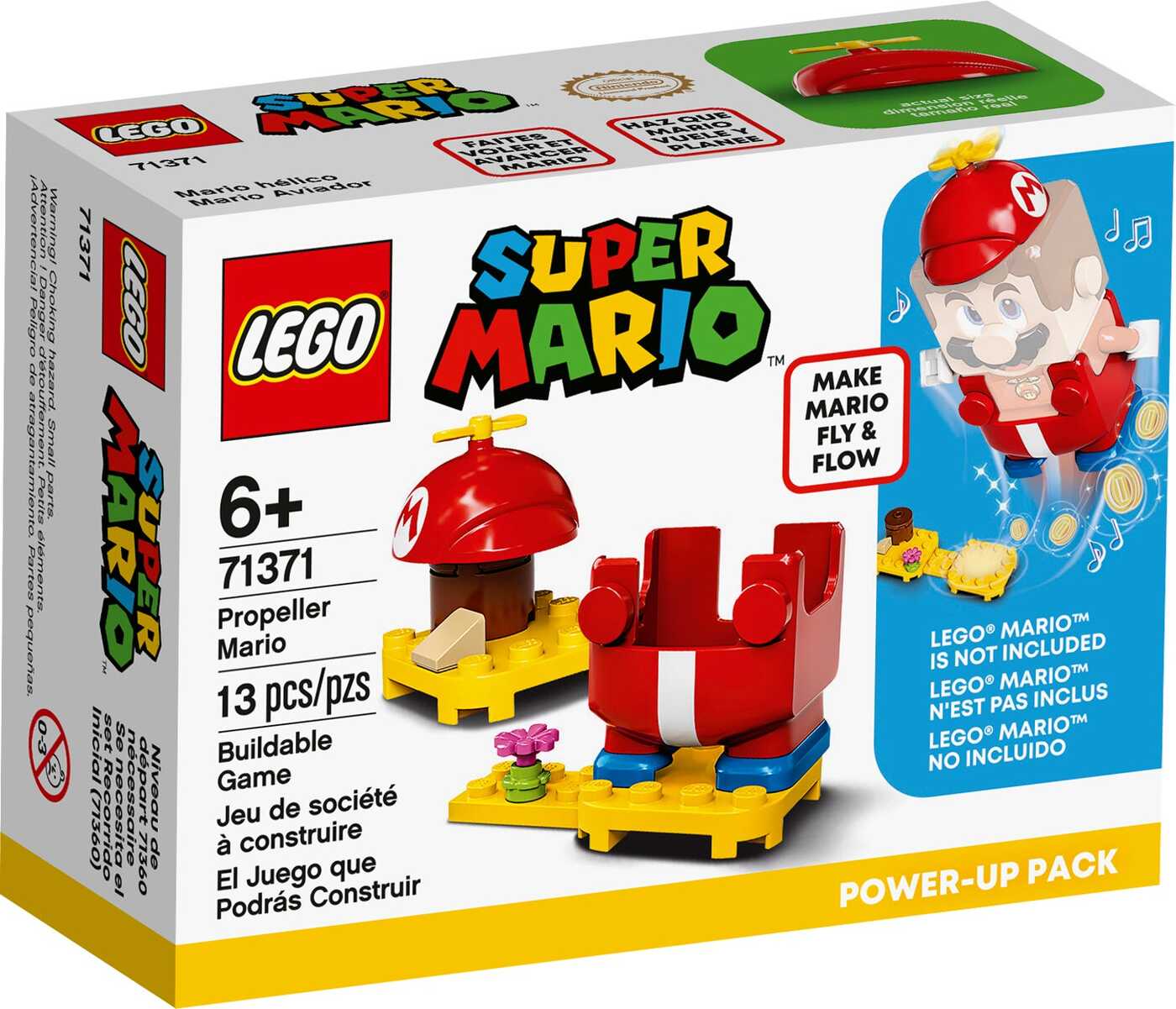 Конструктор Lego Super Mario 71372 Марио-Кот. Набор Усилений купить на OZON  по низкой цене