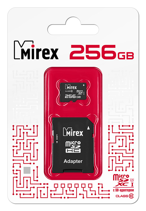 Mirex карта памяти microsdxc 64 гб 13613 ad10sd64