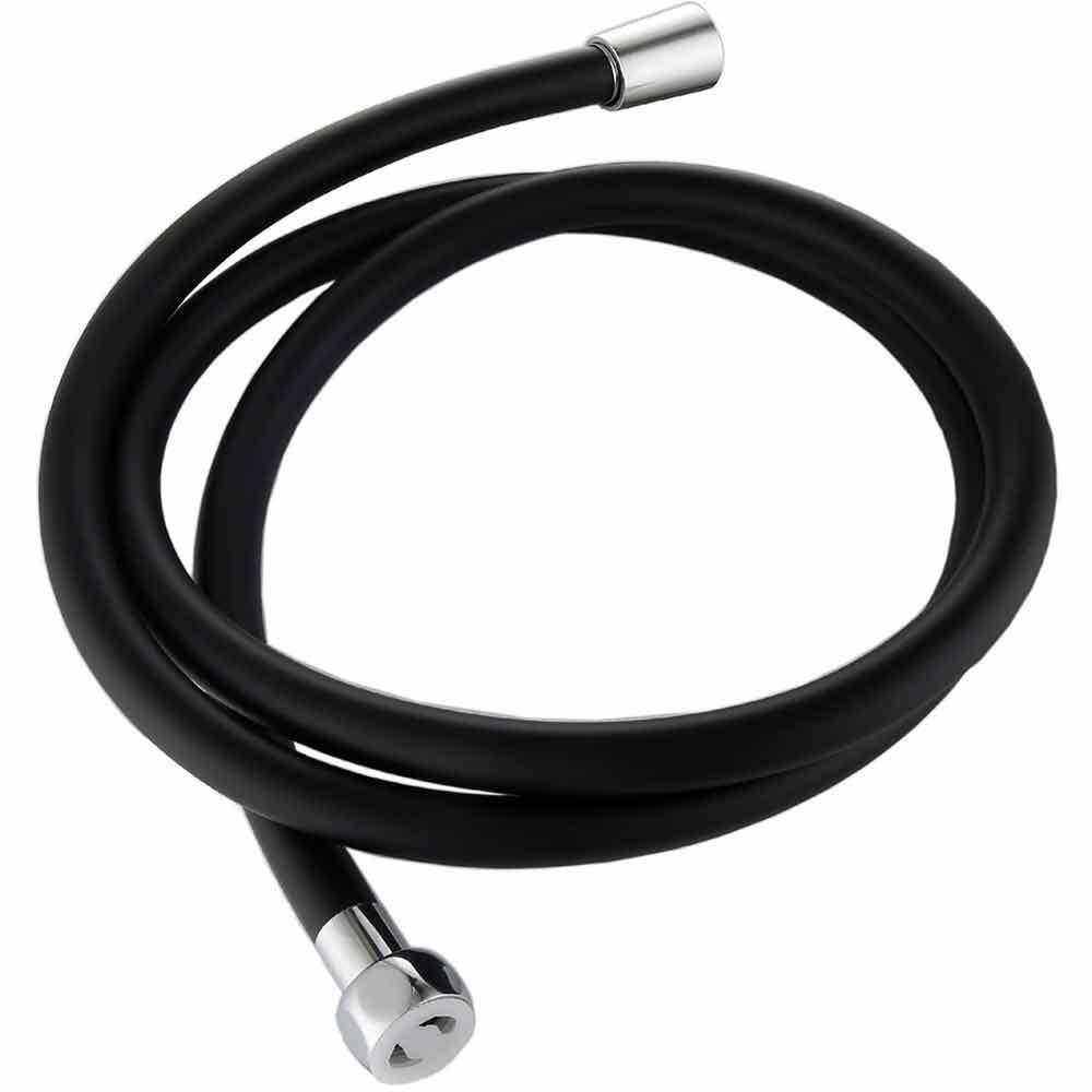 Шланг для душа ПВХ Anti-Twist Fashun A44-7, 150 см, G 1/2\"x1/2\", черный ...