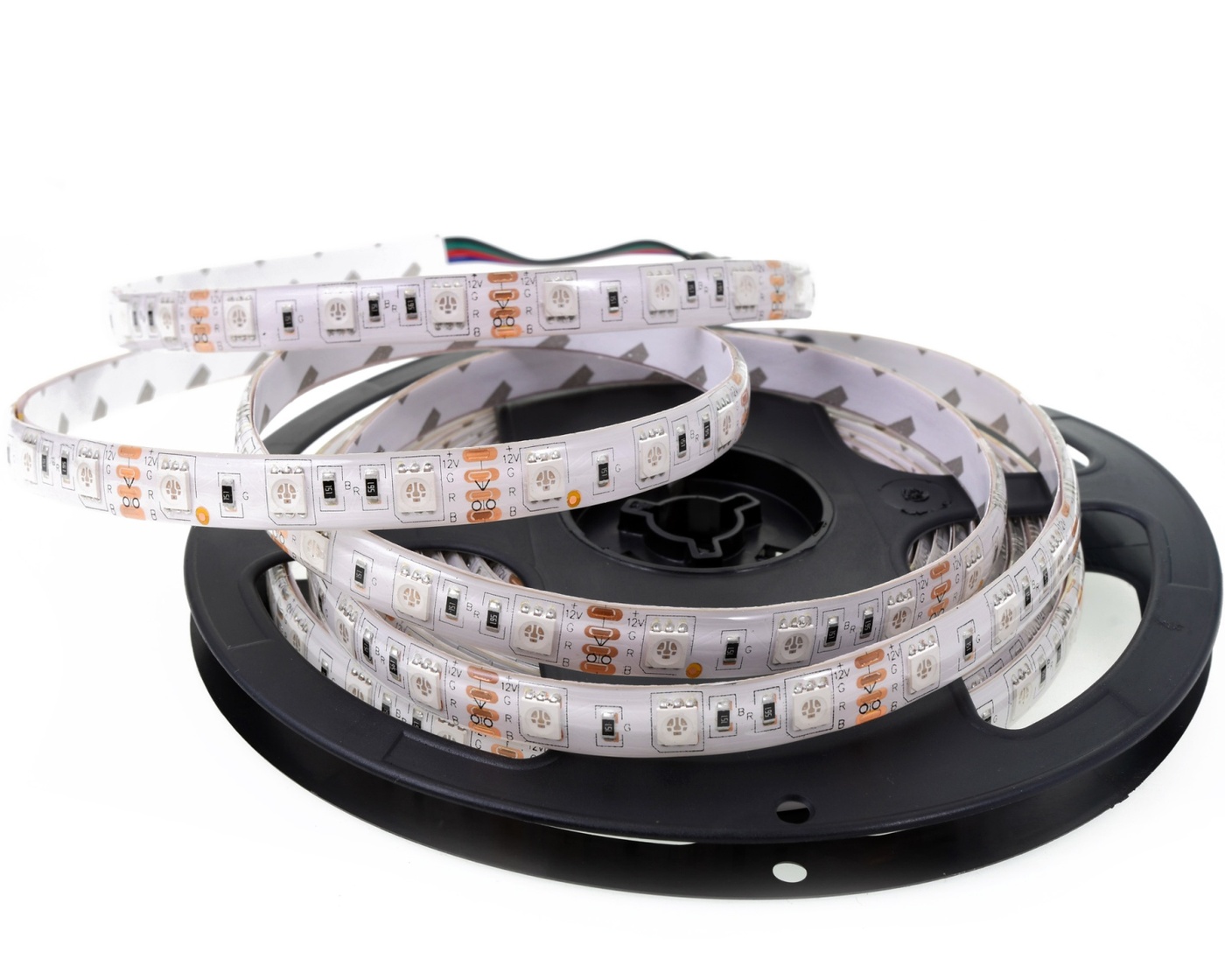 СветодиоднаялентаDLEDIP65SMD5050(60LED)12VDCRGB