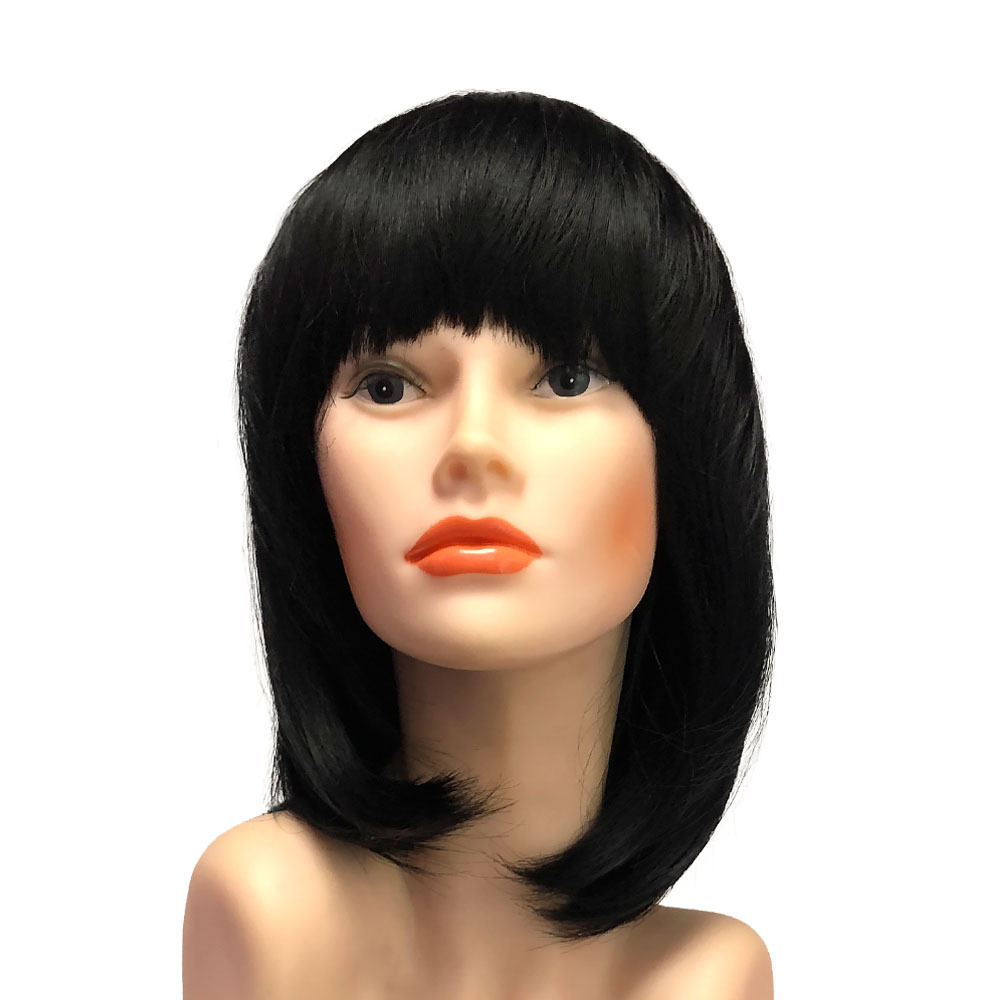 Парик каре с челкой натуральный черный Driada NO430/1В, 30cm — купить в ...