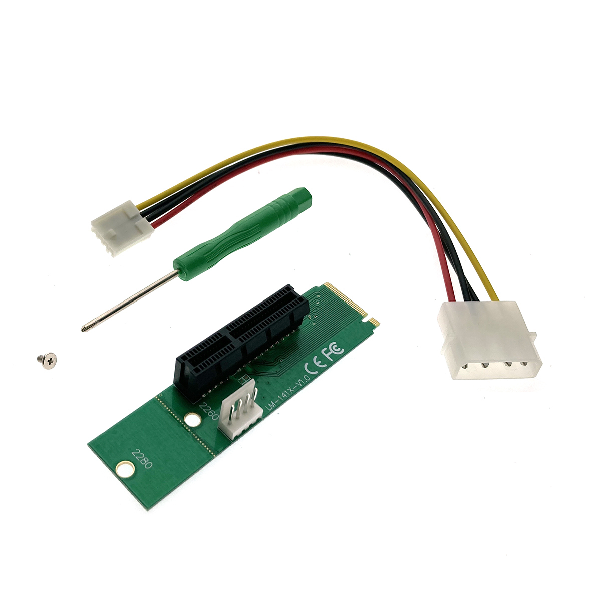 Характеристики Переходник M2 NGFF to PCI-e x4 Riser card , модель EM2 ...