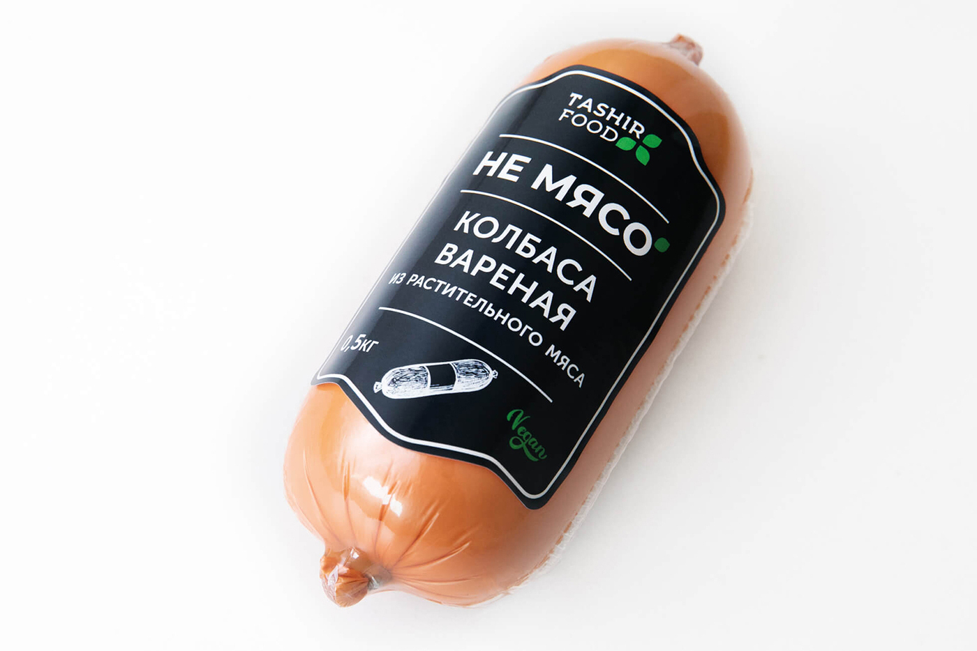 Колбаса вареная, веганская, НЕ МЯСО, 500 г