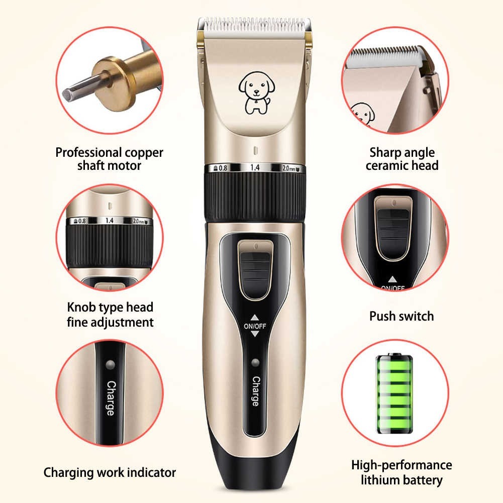 Машинка для стрижки pet clipper электрическая 110-220 v 50-60 hz 3