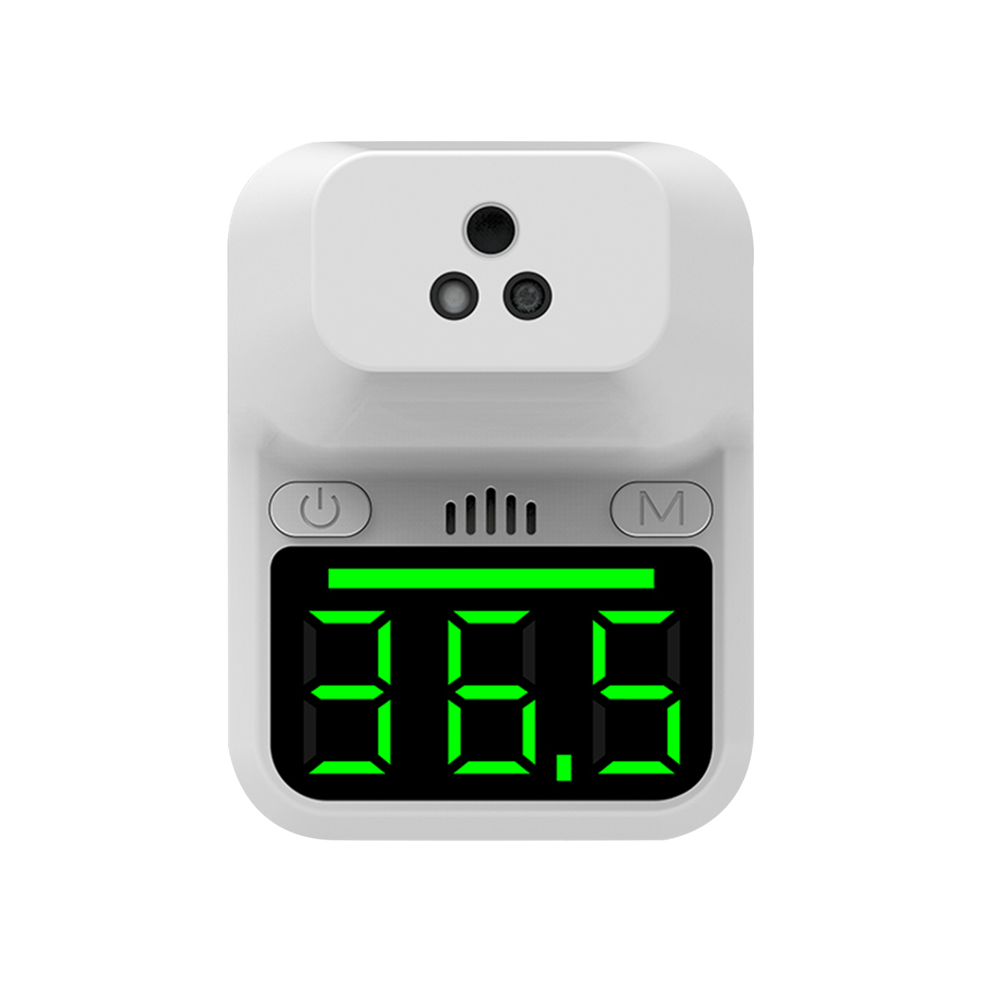 Бесконтактный цифровой термометр для лба Настенный инфракрасный .