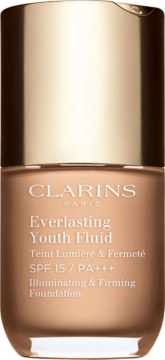 Clarins Everlasting Youth Fluid Устойчивый тональный флюид с омолаживающим действием SPF 15, 108 sand, 30 мл