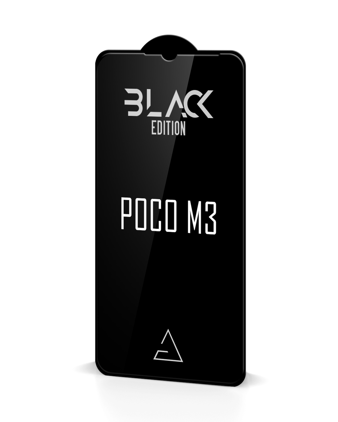 AFIVE6DBlackEditionзащитноестеклонаXiaomiPocoM3/RedmiNote9T5G/Redmi9СВЫРЕЗОМподкамеру,прозрачноесчернойрамкой