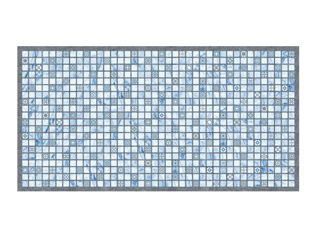 ПанельдекоративнаяПВХмозаикаЛазурь485х960мм