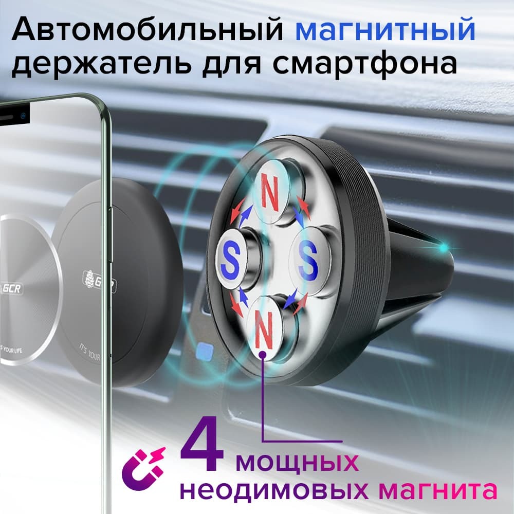 Держатель автомобильный GCR GREEN CONE RETAIL CMHP3 - купить по низким  ценам в интернет-магазине OZON (279544370)