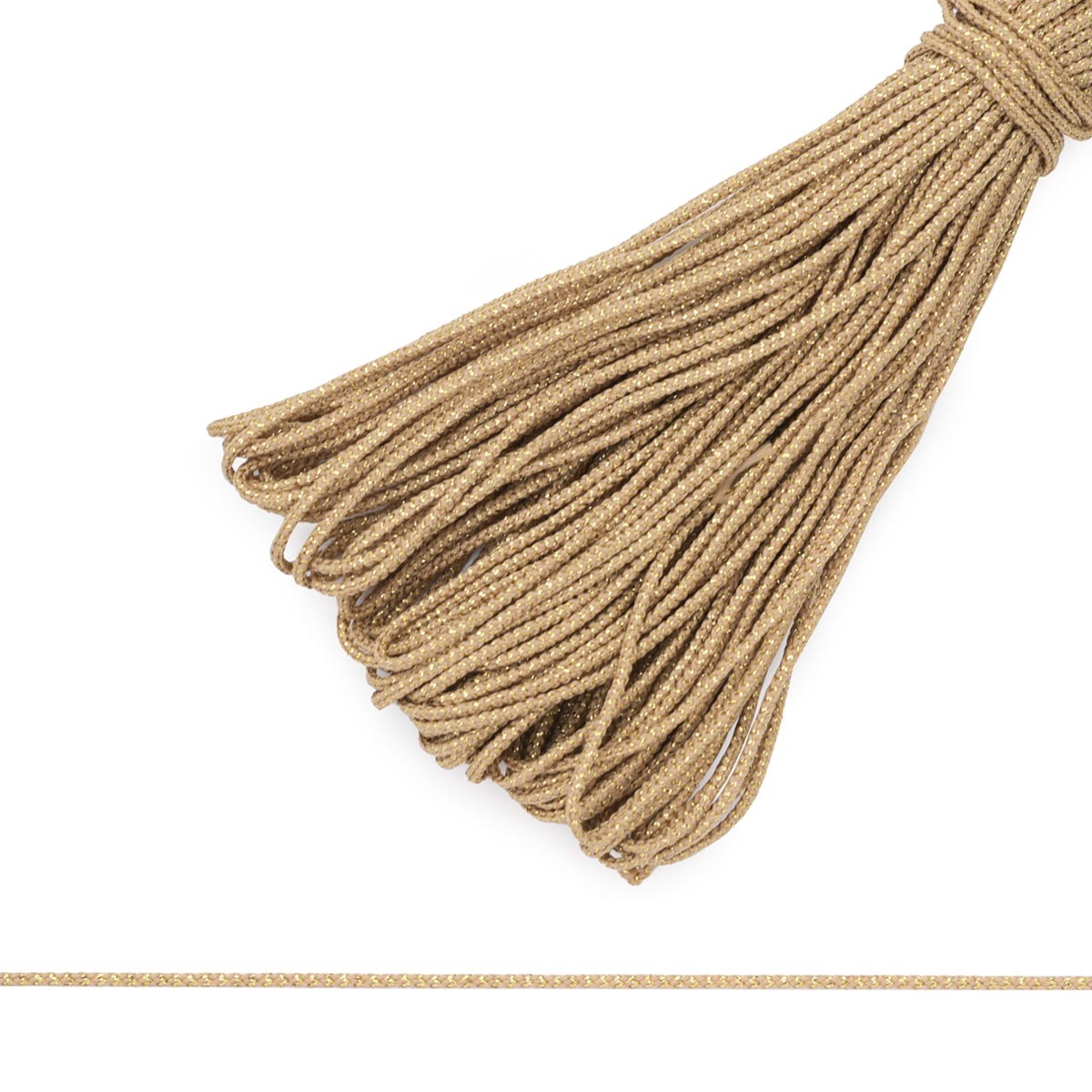 Шнур отделочный плетеный с метанитом 2мм*30м, Нудольская фабрика ...