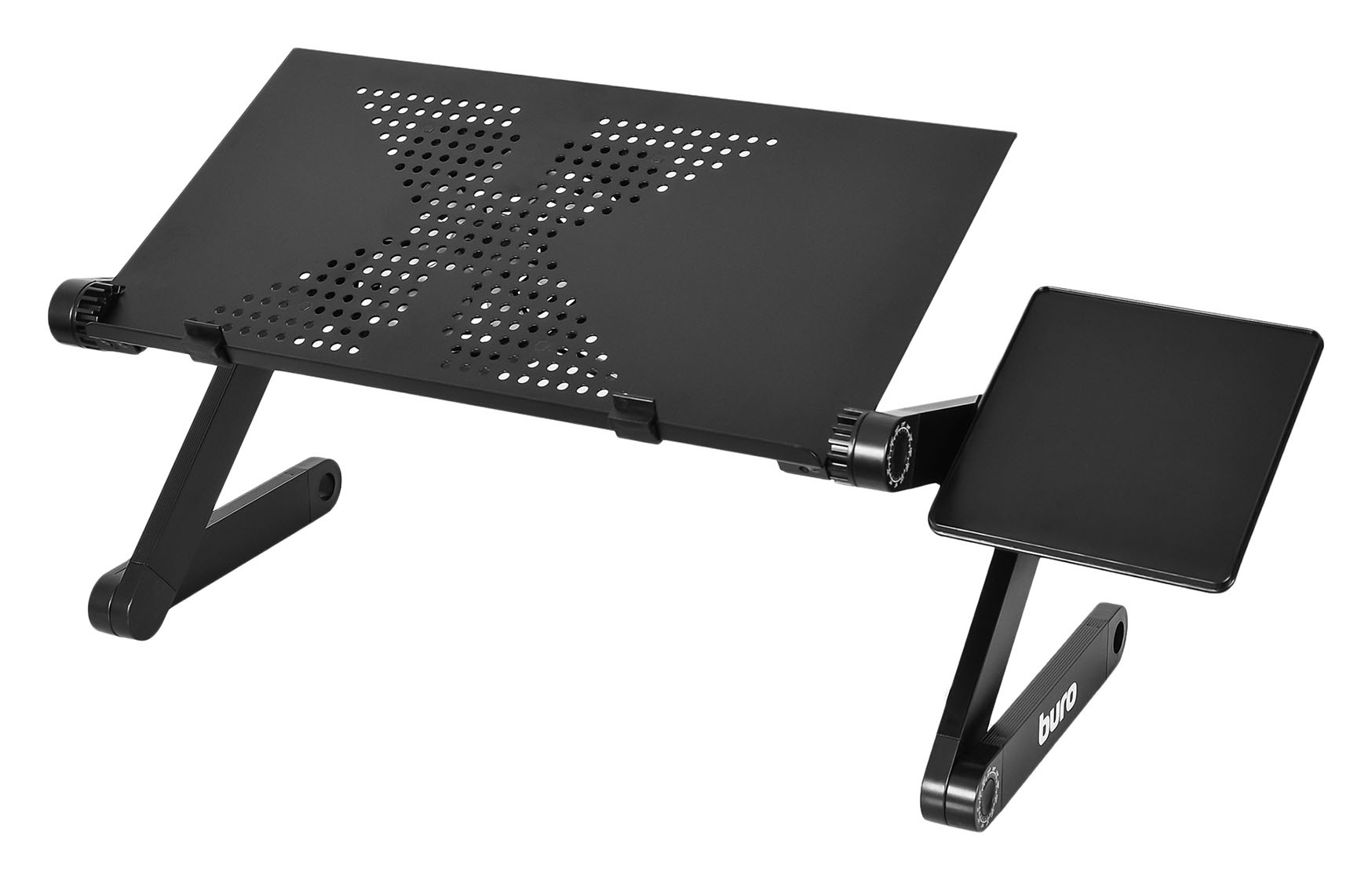 Стол для ноутбука Buro bu-803, металл, черный
