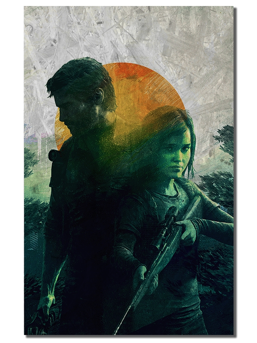 Last of us картина по номерам