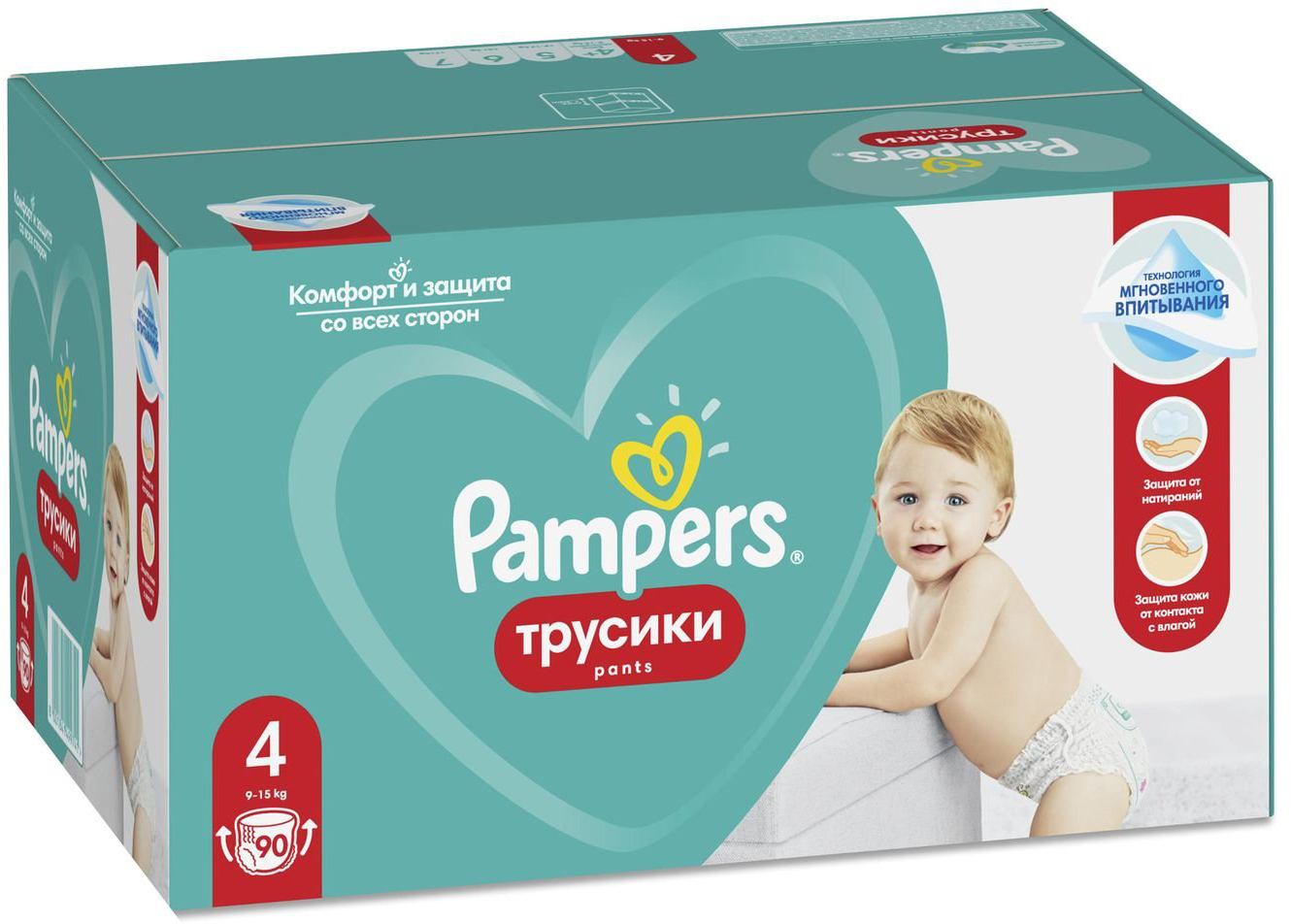 Подгузники трусики 4 Ozon