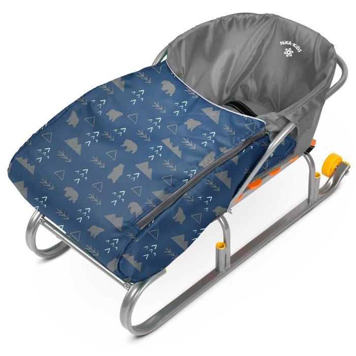 Характеристики Сиденье для санок с чехлом для ног универсальное, принт ...