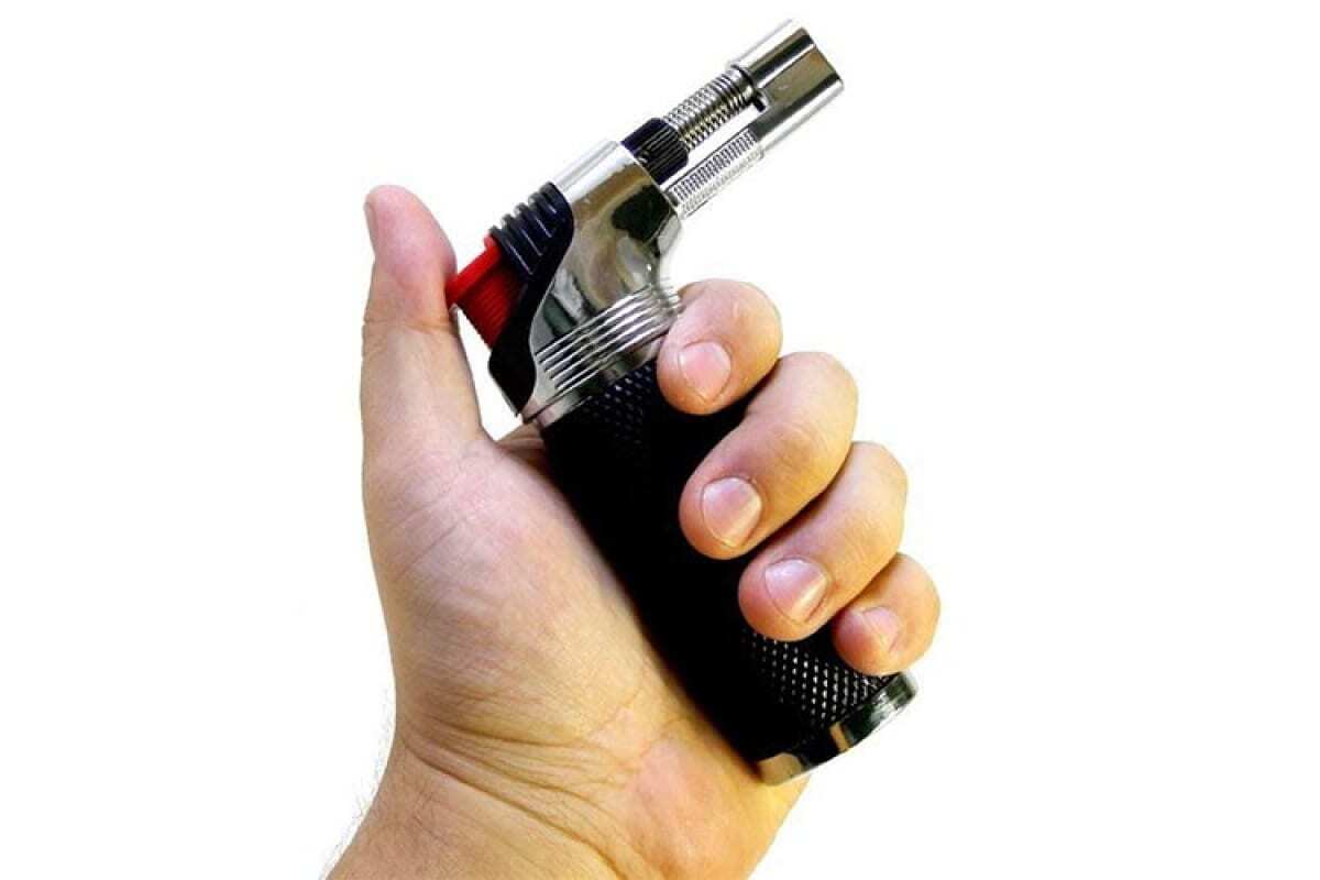 Универсальная турбо газовая мини-горелка с перезаправкой "Следопыт ...