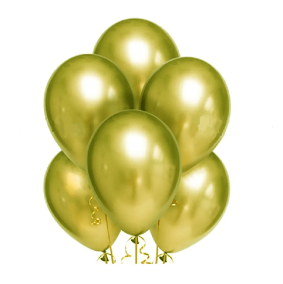 золотые воздушные шары фото