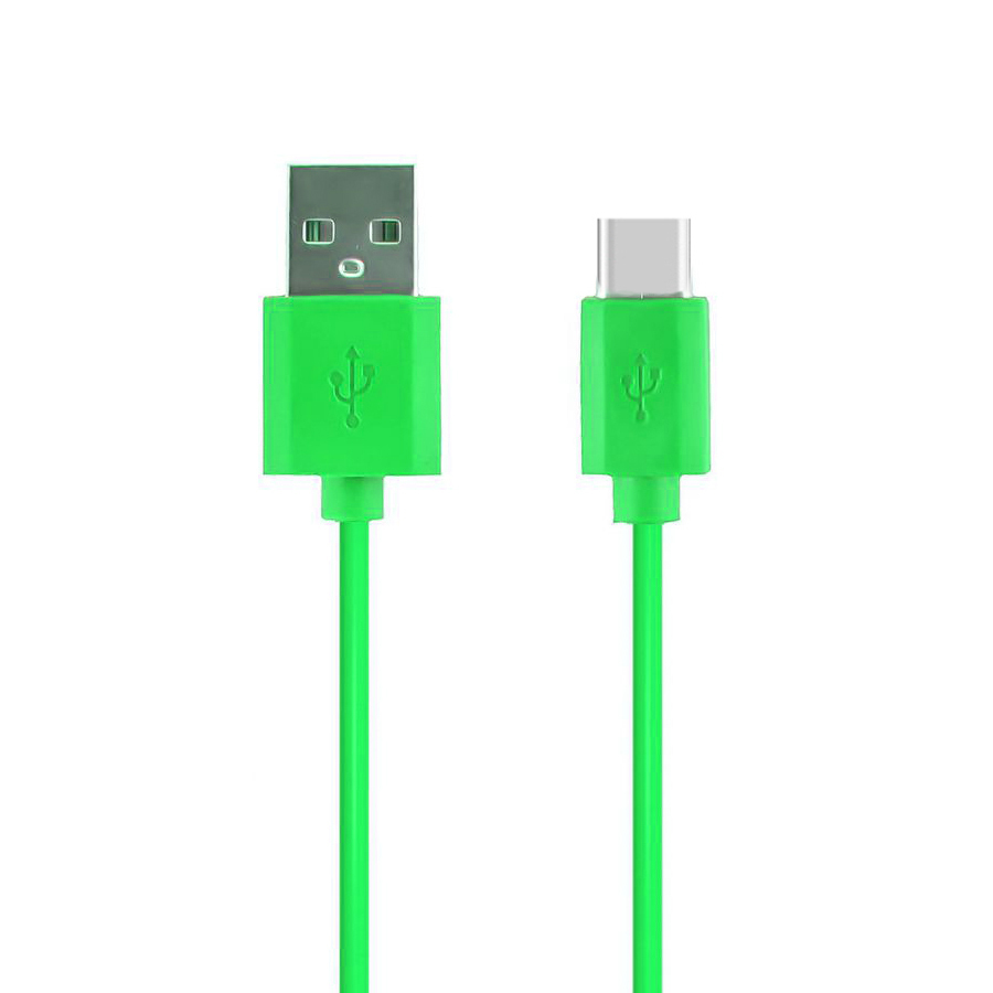 MI-CNКабельдлямобильныхустройствUSBType-C/USB2.0Type-A,2м,зеленый