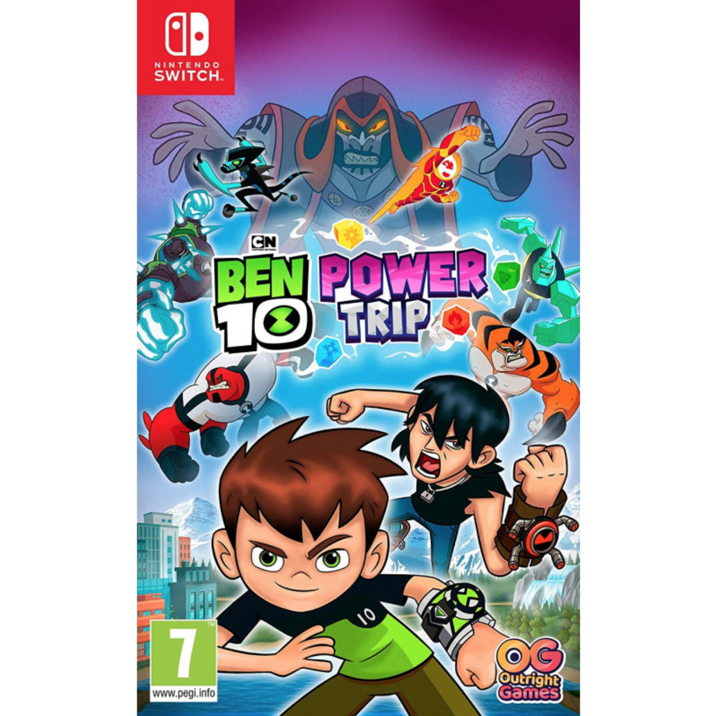 Ben 10: Power Trip (русские субтитры) (Nintendo Switch)