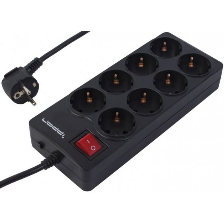 Сетевой фильтр Ippon, 8 розеток, 3 м - купить по выгодной цене в ...