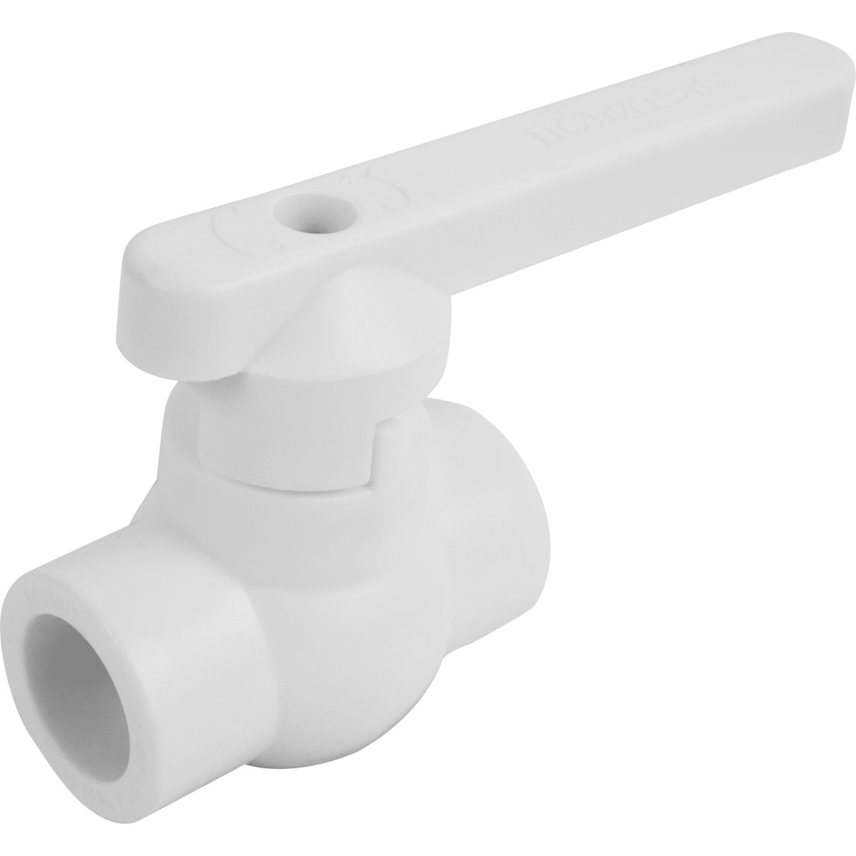 Кран шаровый 20 мм стандартный проход, полипропилен - купить по низкой ...