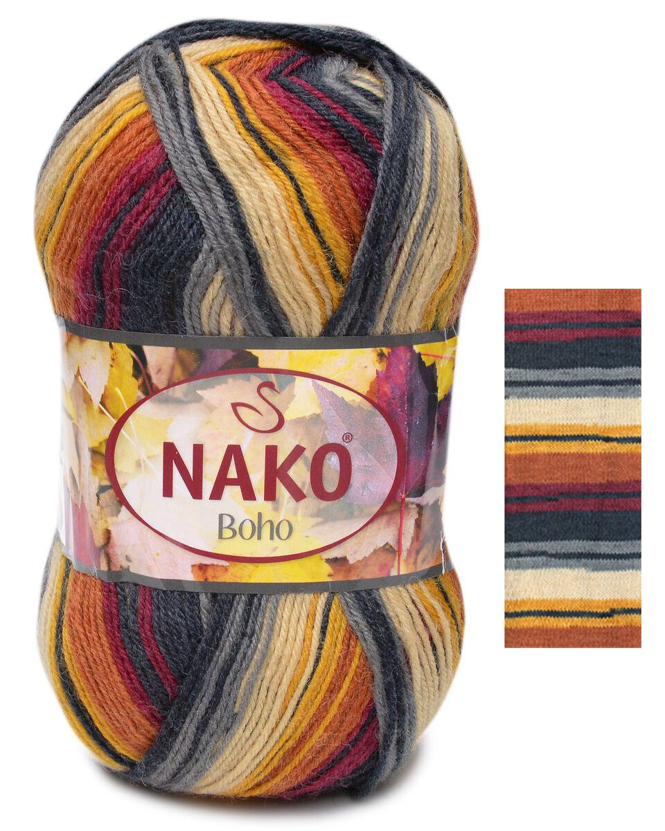 Пряжа Nako Boho Desen Купить