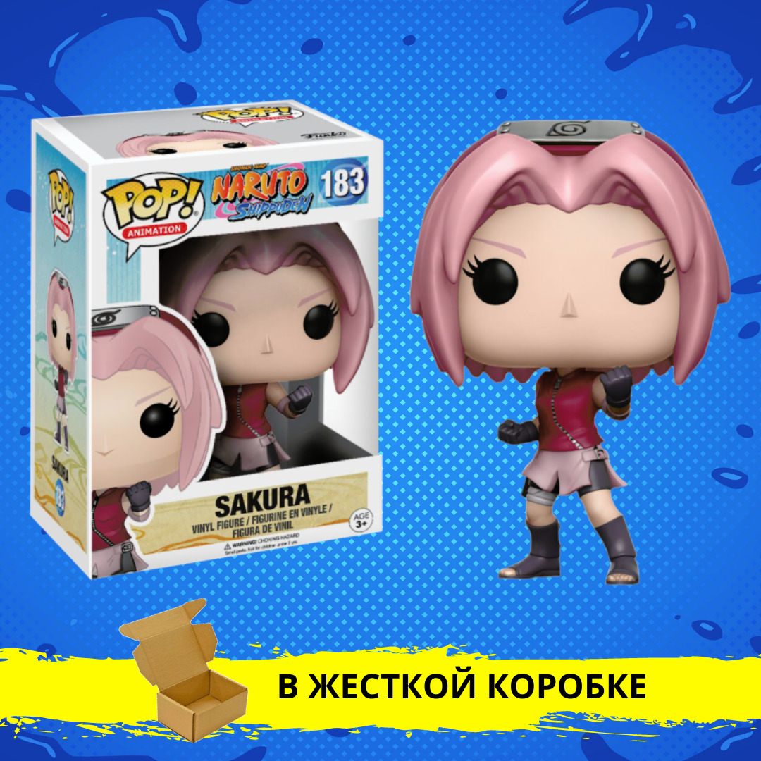 Фигурка Funko POP Sakura из сериала Naruto / Сакура / Наруто - купить с  доставкой по выгодным ценам в интернет-магазине OZON (515525372)