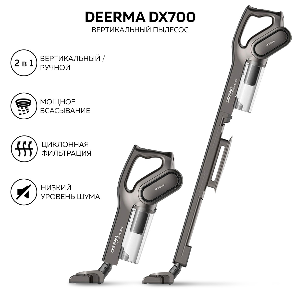 Пылесос Xiaomi Deerma Vacuum Cleaner Купить