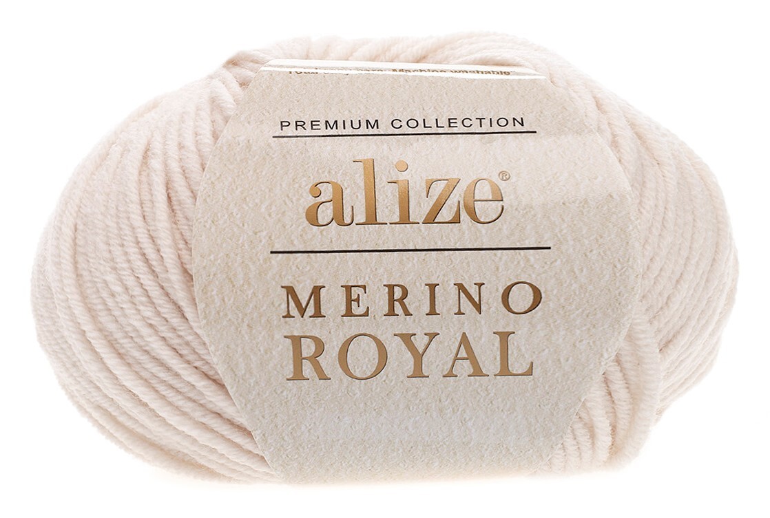 Пряжа мерино. Merino Royal цвет 522 мята. Alize Merino Royal 97.