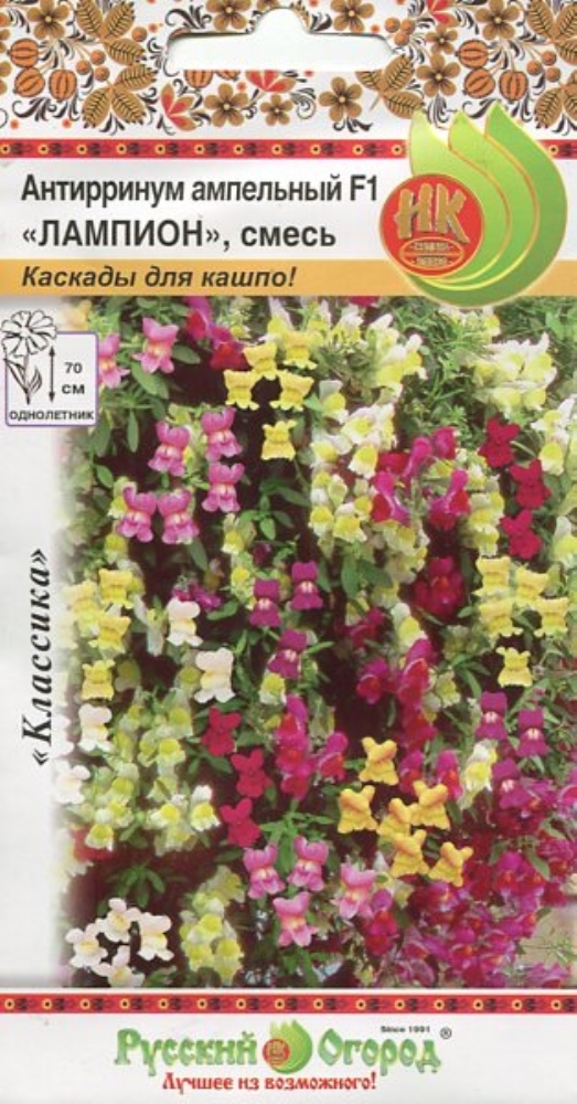 Львиный зев карта