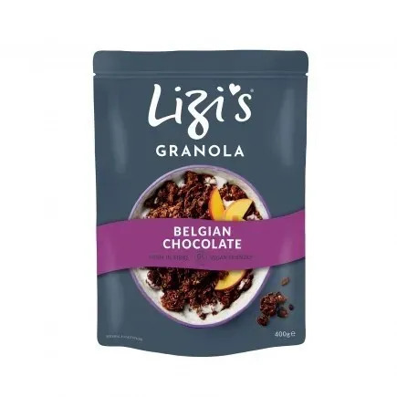 Lizi's Гранола Belgian Chocolate Granola с Бельгийским шоколадом, Великобритания, 400 г