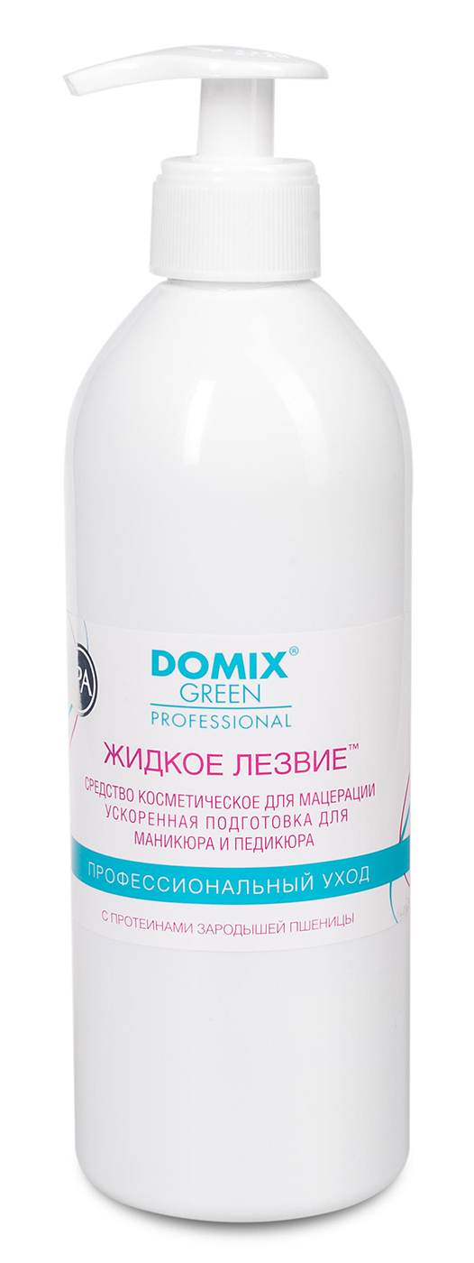 Средства для ванночек. Жидкое лезвие Domix 500 мл. Жидкое лезвие для ванночек 500мл 104915. Domix жидкое лезвие для ванночек 500мл. Domix Green professional жидкое лезвие.