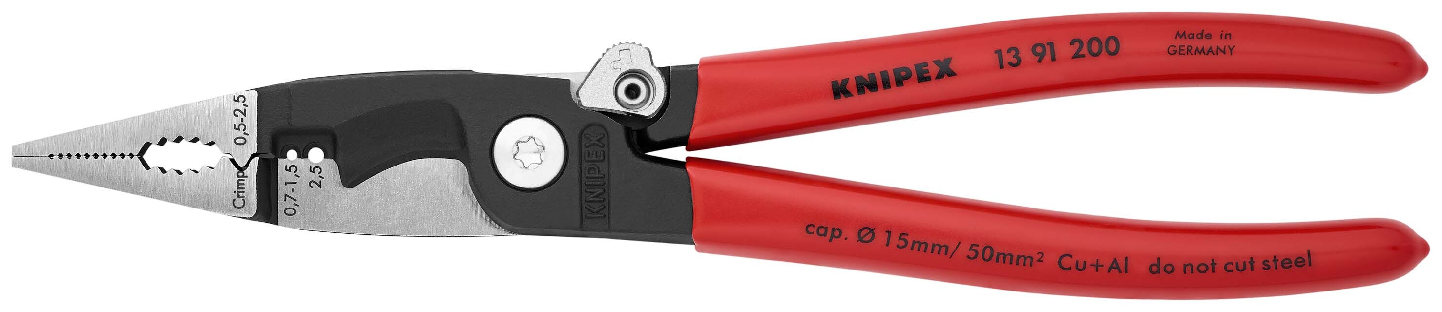 Электромонтажные клещи Knipex 6-в-1