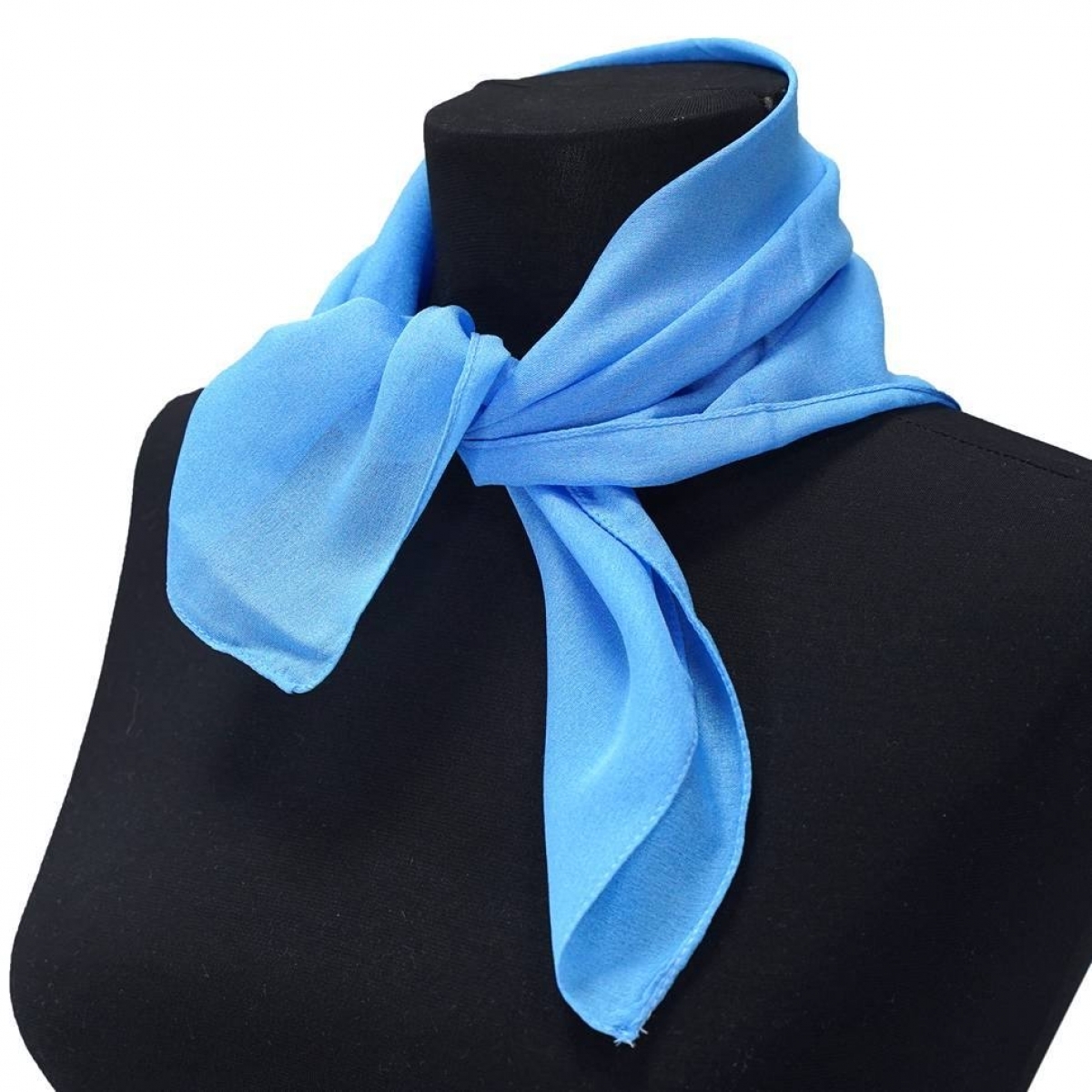 Шейный платок 5. Платок Borbonese шейный. Шейный платок женский. Голубой платок. Шейный платок голубой.