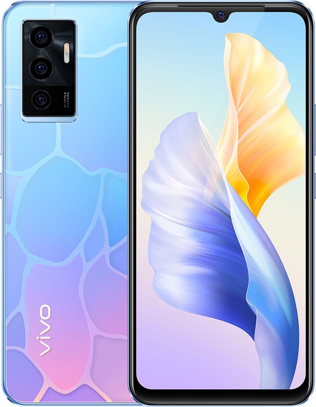 Vivo Смартфон V23e 8/128 ГБ, голубой